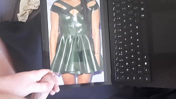 Heather Watson Green Dress Cum Tribute