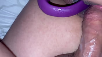 Wife using vibrator and fuck