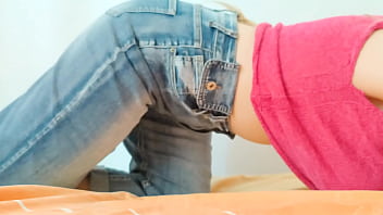 Cumming through my jeans while my roommate isn'_t looking - DepravedMinx