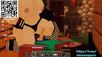 Jenny sex with a two guys on outdoors | Minecraft | More in the channel