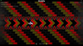 SAKUPEN CIRCLES 66-100 GEOMETRY DASH EXTREME DEMON BY NICK24 AND MORE