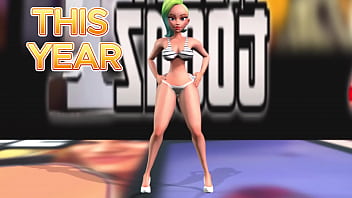 Kim's Incredible Booty Bounces in 3D: Jump Around and Be Amazed!