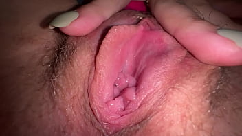 Tight ass fingering and close up pussy masturbation
