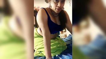 Telugu hot aunty romance dirty talking in live streaming for step brother