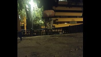 showing ass in public