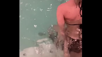 Leaked OF Pool Sex! Full video on www.ericamarie.us!