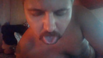 Up Close Pussy Licking Video For A Fan - SirChrisx9 - Straight Male Cam Model