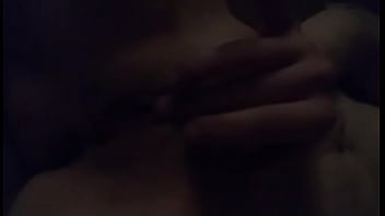 Horny milf fingers cunt