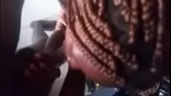 Cameroon girl blessing Caught sucking dick