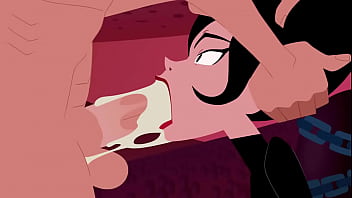 Ashi from Samurai Jack gets Face Fucked