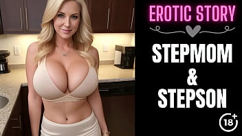 [Stepmom &_ Stepson Story] Kitchen-Sex with Stepmom