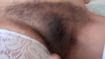 Full exhibitionism and masturbation of my wife in front of our neighbor before being fucked