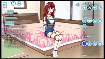 Bonds [ BDSM Hentai game ] Ep.1 two girls tying up a cute classmate with shibari ropes to tickle her