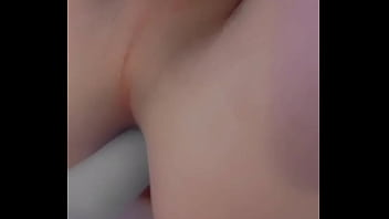 Closeup of a tranny fucking its hole