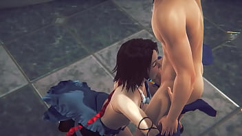 Final Fantasy Hentai - Yuna Suck and anal - Japanese Asian Manga Anime Film Game Porn