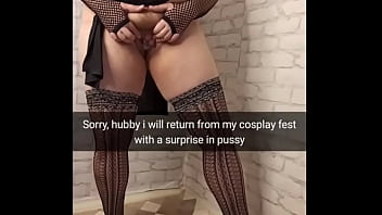 Sorry hubby i just love to let my lovers cum inside my pussy! Im getting pregnant from a random man again! -Snapchat creampies! Cuckold captions and cuckold teasing motivation!